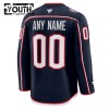 Lapsille NHL Columbus Blue Jackets Pelipaita Custom Fanatics Premium 2024-25 koti Navy